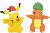 Battle Figure 2 Pack Holiday Charmander & Holiday Pikachu