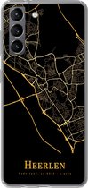 Coque Samsung Galaxy S21 - Heerlen - Carte - Or - Coque de téléphone en Siliconen