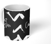 Mok - Koffiemok - 'Best coworker ever' - Spreuken - Quotes - Mokken - 350 ML - Beker - Koffiemokken - Theemok - Mok met tekst