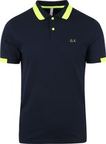 Sun68 - Polo Donkerblauw - M - Modern-fit