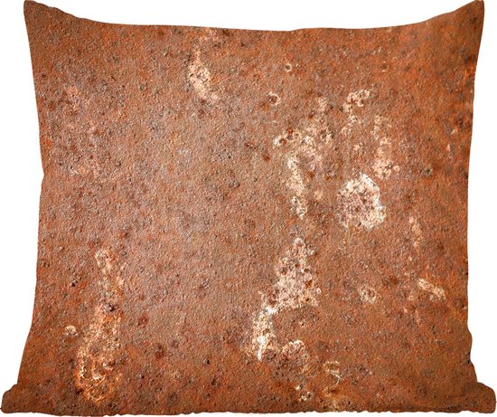 Sierkussens - Kussentjes Woonkamer - 40x40 cm - Bruin - Oranje - Abstract - Vintage - Roest - Patroon