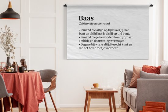 Tapisserie - Tapisserie - Patron - Citations - Travail - 180x120 cm - Tapisserie