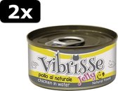 2x VIBRISSE CAT JELLY CHICKEN 24X70GR