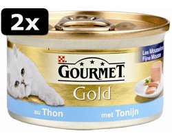 2x GOURMET GOLD MOUSSE TON 24X85GR