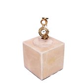 Beekwilder LVT Marble Pink - Sieraden display - Kubus - Large - Marmer