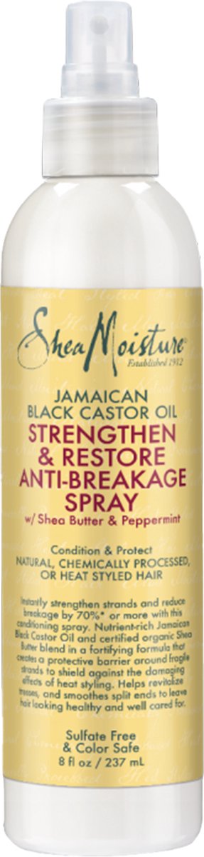 Shea Moisture Jamaican Black Castor Oil Strengthen & Restore Thermal Protectant 236ml