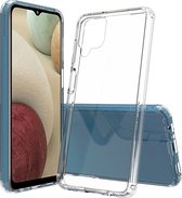 Mobigear Doorzichtig Hoesje geschikt voor Samsung Galaxy A12 Telefoonhoesje Hardcase | Mobigear Crystal Backcover | Doorzichtig Telefoonhoesje Galaxy A12 | Galaxy A12 Case | Back Cover - Transparant