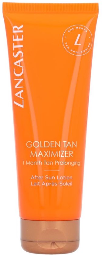 Lancaster Golden Tan Maximizer After Sun Lotion 125 ml in oranje tube.