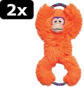 2x KONG TUGGZ MONKEY 23X11X42CM