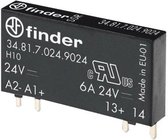 Finder Halfgeleiderrelais 34.81.7.005.9024 Schakelspanning (max.): 33 V/DC Direct schakelend 1 stuk(s)