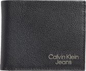 Calvin Klein - Micro pebble billfold w/coin - heren - black