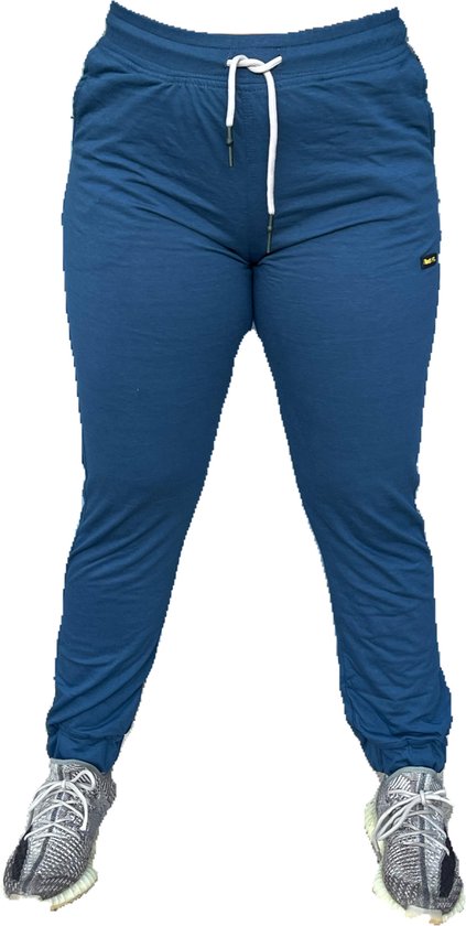 Foto: Embrator dames joggingbroek blauw maat xl