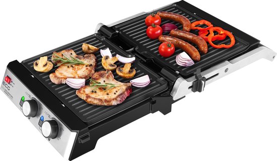 ECG KG 2033 Duo Grill & Waffle, Contactgrill, 2000 W — afbeelding 5
