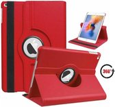 LuxeBass Hoesje geschikt voor  iPad 10.2 (2019 / 2020) - 360° Bookcover - Rood - telefoonhoes - gsm hoes - telefoonhoesjes