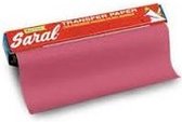 Saral transferpapier (doordrukpapier) rood