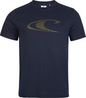 O'Neill T-Shirt Men Wave Ink Blue - A Xs - Ink Blue - A Materiaal:  100% Katoen Crew