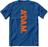 A'Dam Amsterdam T-Shirt | Souvenirs Holland Kleding | Dames / Heren / Unisex Koningsdag shirt | Grappig Nederland Fiets Land Cadeau | - Donker Blauw - XXL