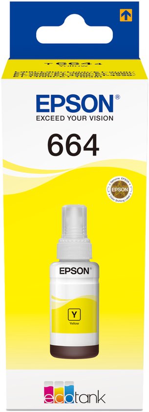 Epson T6641 EcoTank Geel inkt fles