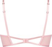 Hunkemöller Dames Lingerie Voorgevormde longline beugel bh Louise Kim Petras  - Roze - maat C75