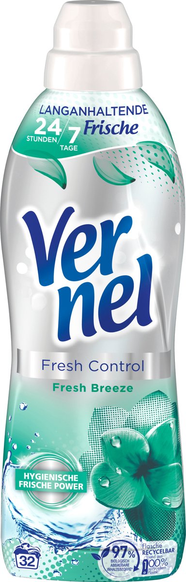 Vernel Wasverzachter Fresh Control Fresh Breeze 32WL, 800 ml