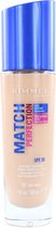 Bol.com Rimmel Match Perfection Foundation - 81 Fair Ivory aanbieding