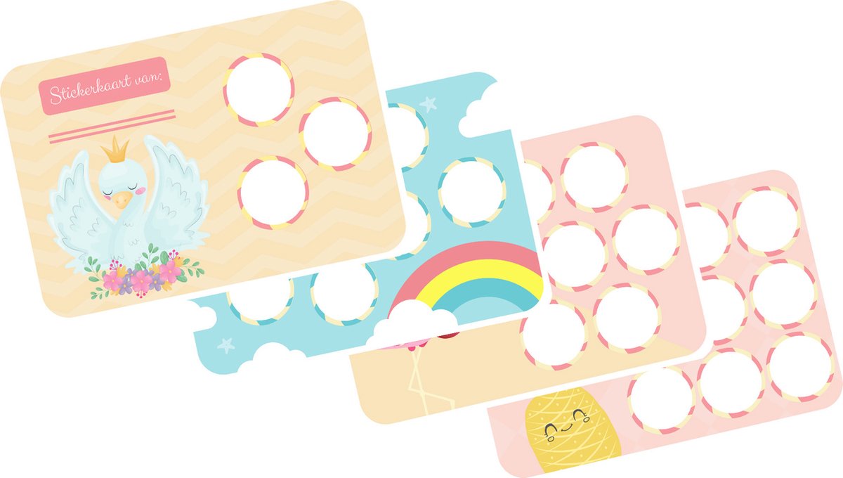 Zindelijkheidsbox - Meisje editie - Zindelijkheidstraining kind - vanaf 2 jaar - incl beloningssysteem - Jouw peuter zelfstandig naar het potje / wc - 120 stickers — afbeelding 2