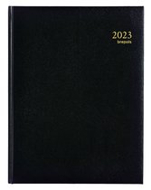thee bak waardigheid Brepols Agenda 2023 • OMEGA • LIMA • 21 x 29 cm • Zwart • 1w/2p | bol.com