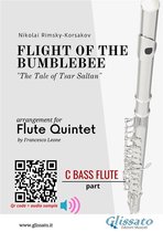 Flight of The Bumblebee for Flute Quintet 5 - C bass Flute part: Flight of The Bumblebee for Flute Quintet