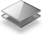 Plexiglas spiegel zilver 5 mm - 100x90cm