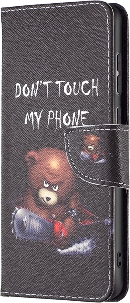 Cool beertje agenda wallet case hoesje Telefoonhoesje geschikt voor Samsung Galaxy A33