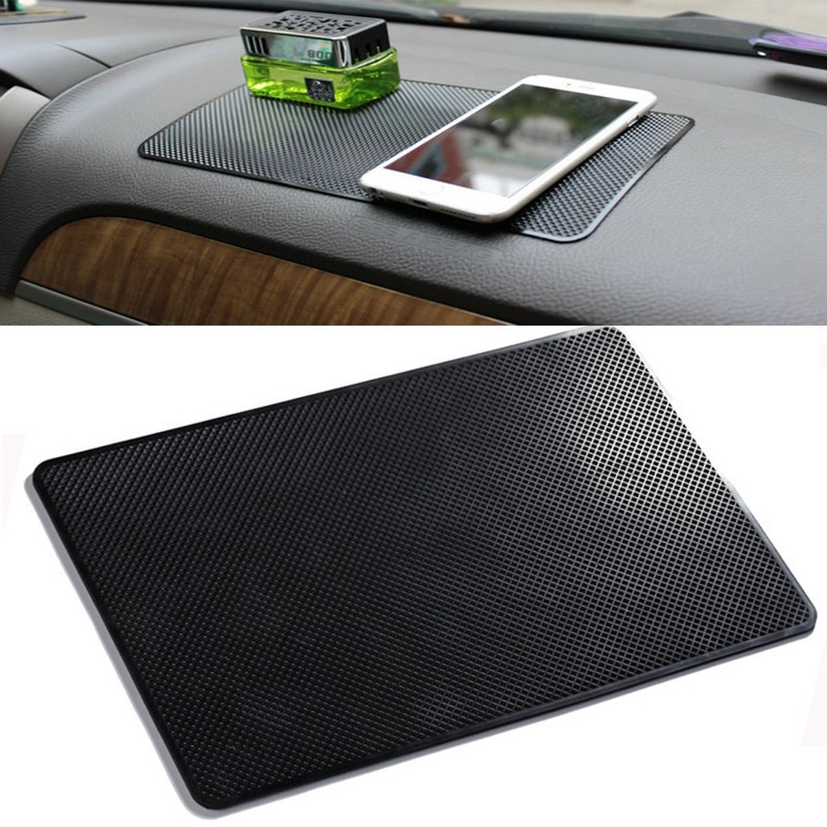 Dashboard Matje Antislip - Sticky Pads Auto - Kleverige Gel Pad - Telefoon Accessoire - Smartphone Houder