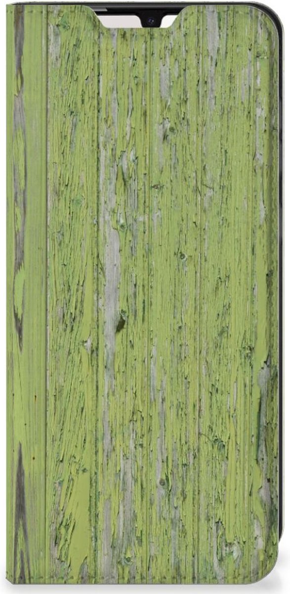 Samsung Galaxy A33 5G Book Wallet Case Green Wood