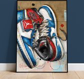 Air Jordan 1 UNLA schilderij (reproductie) 51x71cm