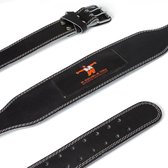 M Double You - Leather Belt (L) - Lifting belt - Gewichthefriem - Powerlift riem - Fitness riem