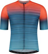 Rogelli Surf - Fietsshirt Korte Mouwen - Heren - Maat 3XL - Blauw, Oranje