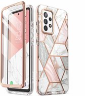 Supcase Cosmo - Samsung Galaxy A33 hoesje - Volledige bescherming - Marmer