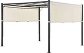 Paviljoen Cavo Pro - 3 x 3 m - Beige - Incl. LED verlichting