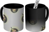 Magische Mok - Foto op Warmte Mokken - Koffiemok - Patronen - Robot - Neus - Jongens - Kinderen - Kids - Magic Mok - Beker - 350 ML - Theemok