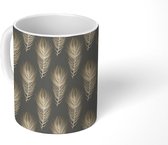 Mok - Koffiemok - Veren - Art Nouveau - Patroon - Mokken - 350 ML - Beker - Koffiemokken - Theemok
