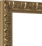 Fotolijst - Goud - Klassiek Barok - Fotomaat 11x15 - Ontspiegeld glas - Art.nr. 1075000811151