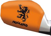autospiegelhoesjes Holland oranje 2 stuks one-size