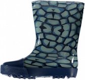 regenlaarzen halfhoog junior rubber blauw maat 24