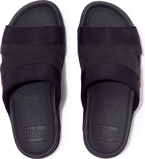 Zwarte Slippers FitFlop Freeway Heren 43 bol