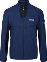 vest Kestor heren wol/polyester blauw/navy maat XXL