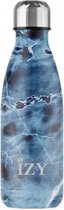 thermosfles Marble Collection 350 ml RVS blauw