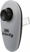 vingerclicker Dog Activity 7 x 3 cm grijs