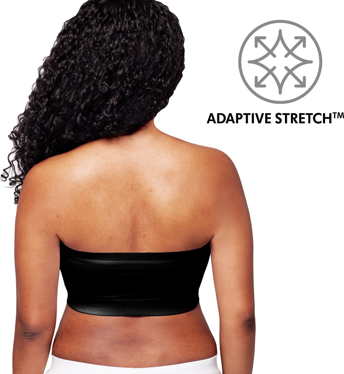 Medela Hands-free™ kolf bh - Kolf bh voor handsfree kolven - Easy Expression bustier - Stretch - Extra zacht - Met ritssluiting - Zwart - Maat XL thumbnail 3