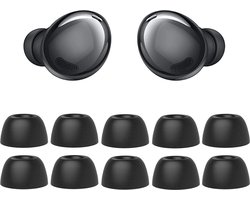 Oordopjes geschikt voor Samsung Galaxy BudsPro - Samsung Galaxy Buds Pro tips - Samsung Galaxy Buds Pro vervanging tips - 5 paar oordopjes voor Samsung Galaxy Buds Pro - Zwart / Large