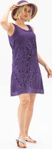 Aquatolia Woman Dress, Dames Jurk- Fidan Jurk - Purper / XL