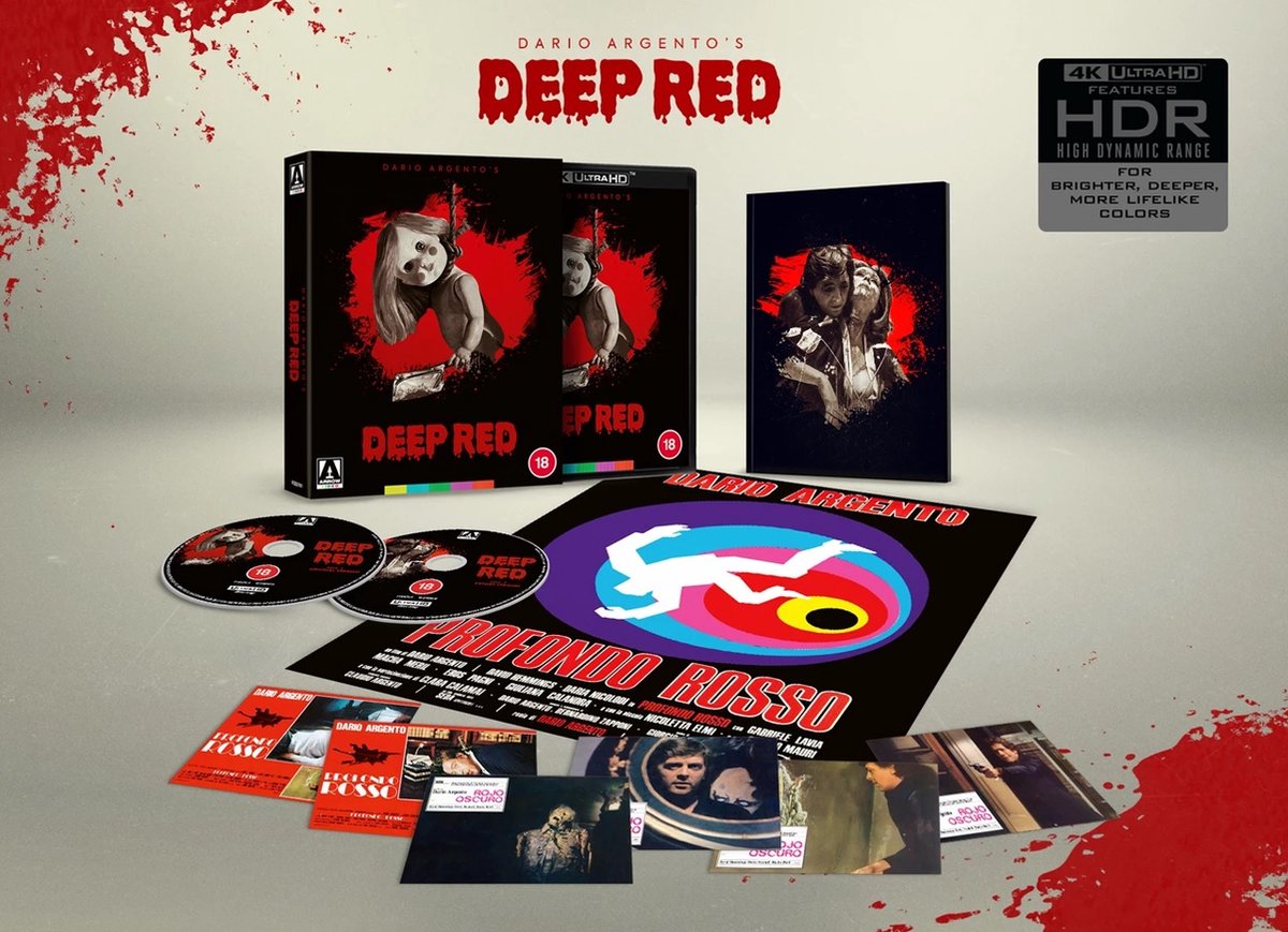 Deep Red 4K UHD Limited Edition (Arrow Video)-